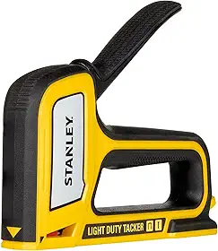 STANLEY Grampeador Pinador Manual 2 em 1, Aplicações Profissionais Diversas, Corpo de Plástico e Cabo Soft Grip, Modelo STHT70440