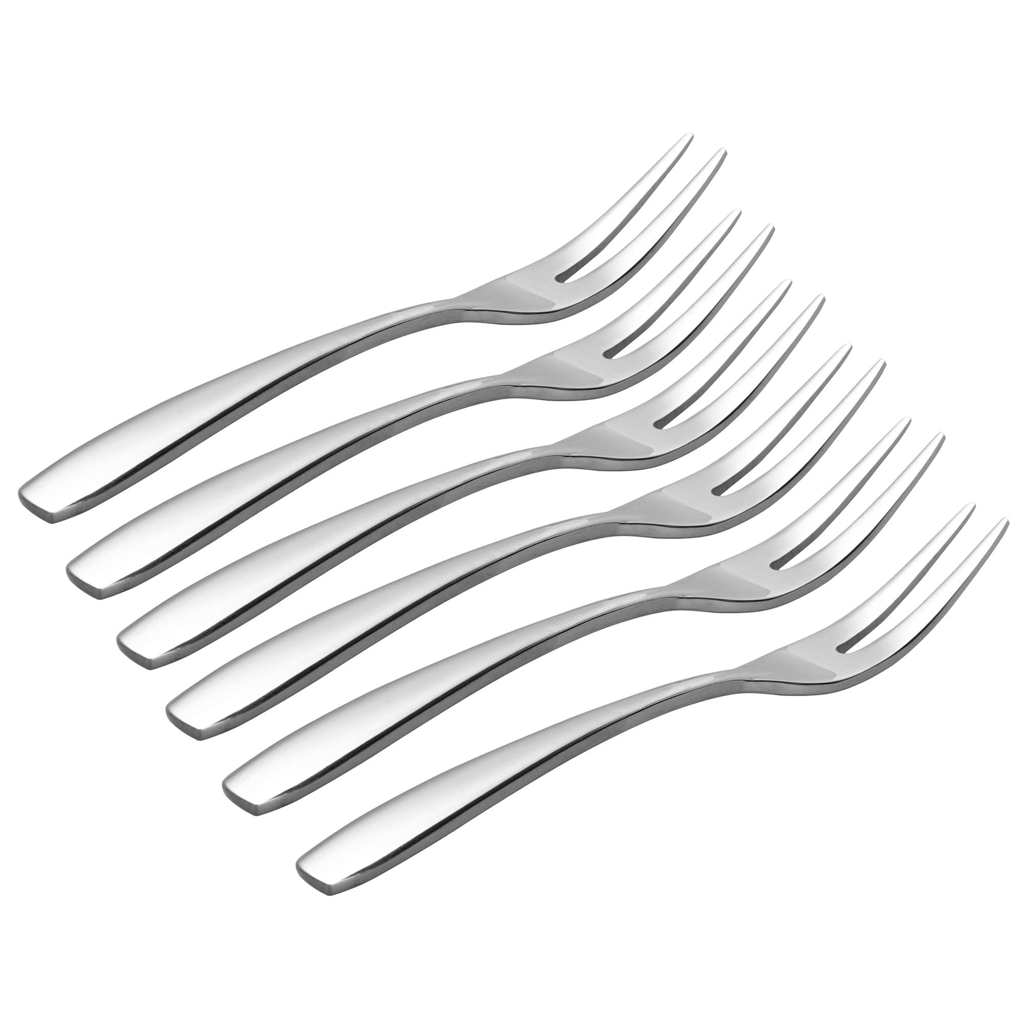 Mini Stainless Steel Appetizer Forks - Charcuterie & More -8