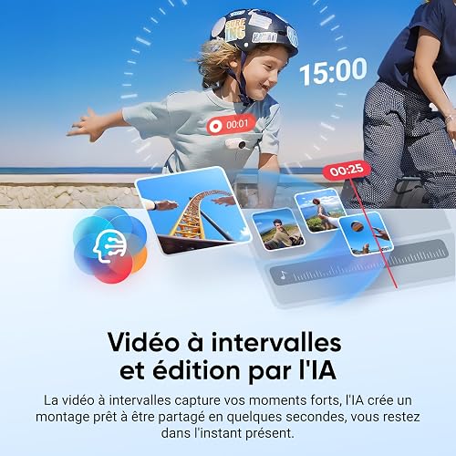 Insta360 GO 3S - 128 GB Black 4K Tiny Portable Vlogging Camera, Hands-Free POVs, Mount Anywhere, Stabilization, 140 Min Battery Life, 10m Waterproof, Pet POV - 7