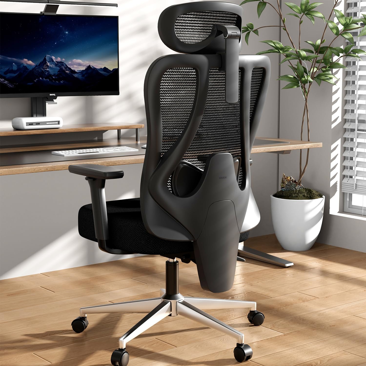 Hbada p3 vs p3 pro Smart Calm Comparison 3 Hbada P3 Pro Ergonomic Office Chair with 2D Adjustable Lumbar Support, Office Desk Chair with 3D Adjustable Headrest and Armrests, 135° Stepless Tilt...