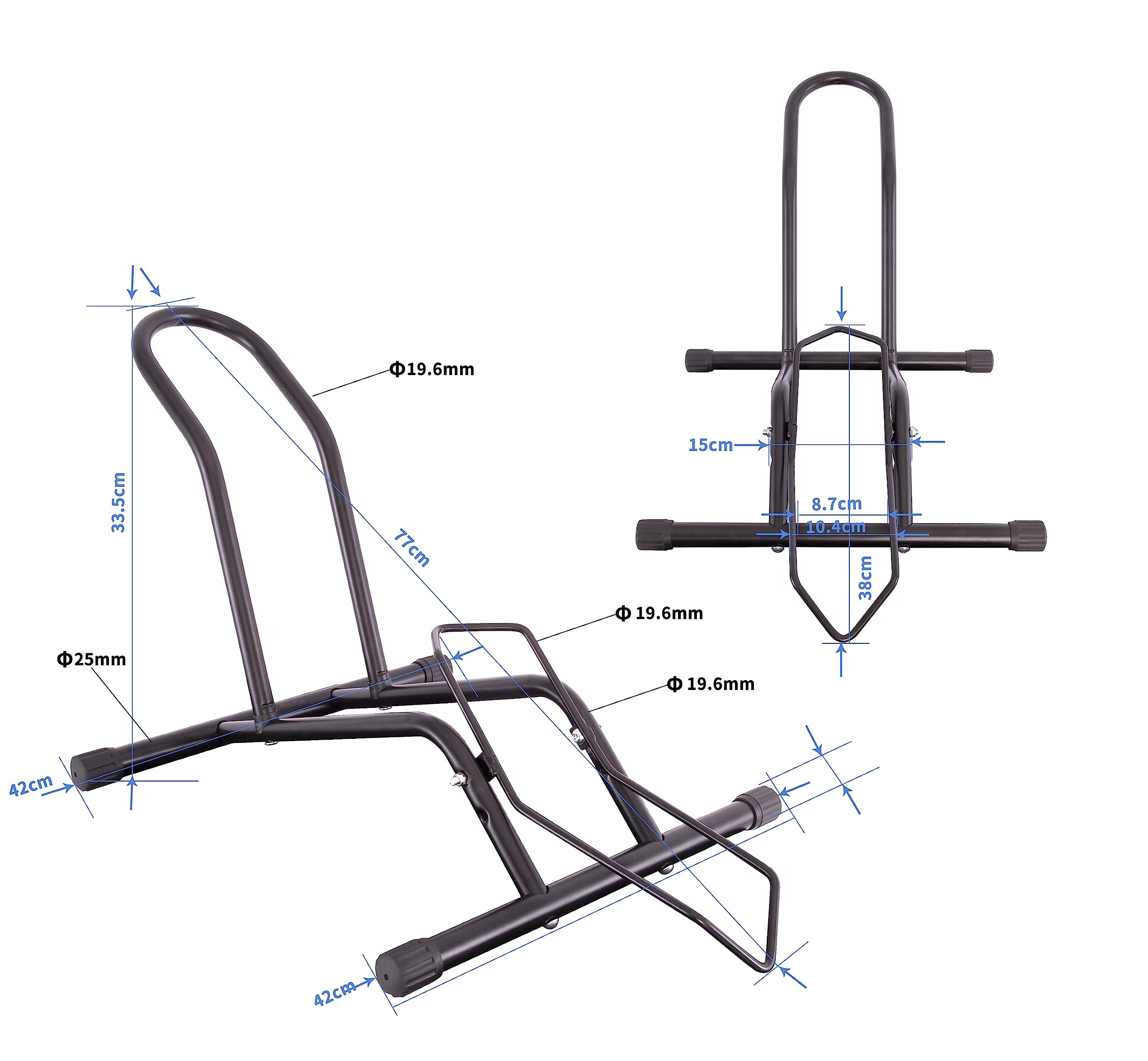 2 Supporti Per Bicicletta Autoportanti - Per Ruote 16-29 Pollici - Foto 7