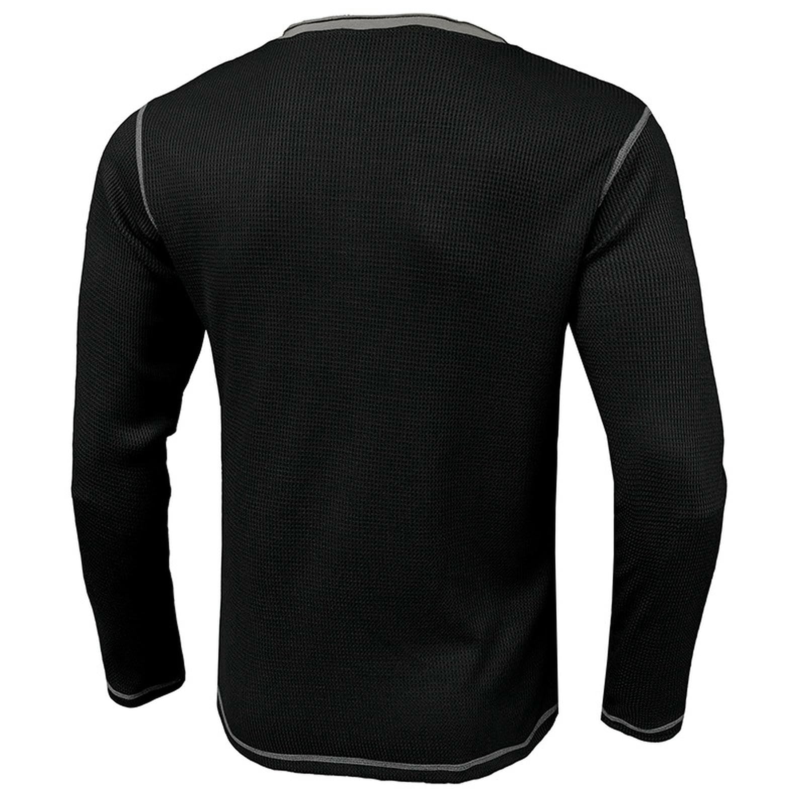Męskie T-shirty Męska koszula z długim rękawem na guziki – codzienna koszula golfowa w stylu vintage, regularny krój, miękka, oddychająca, lekka odzież robocza i top na siłownię