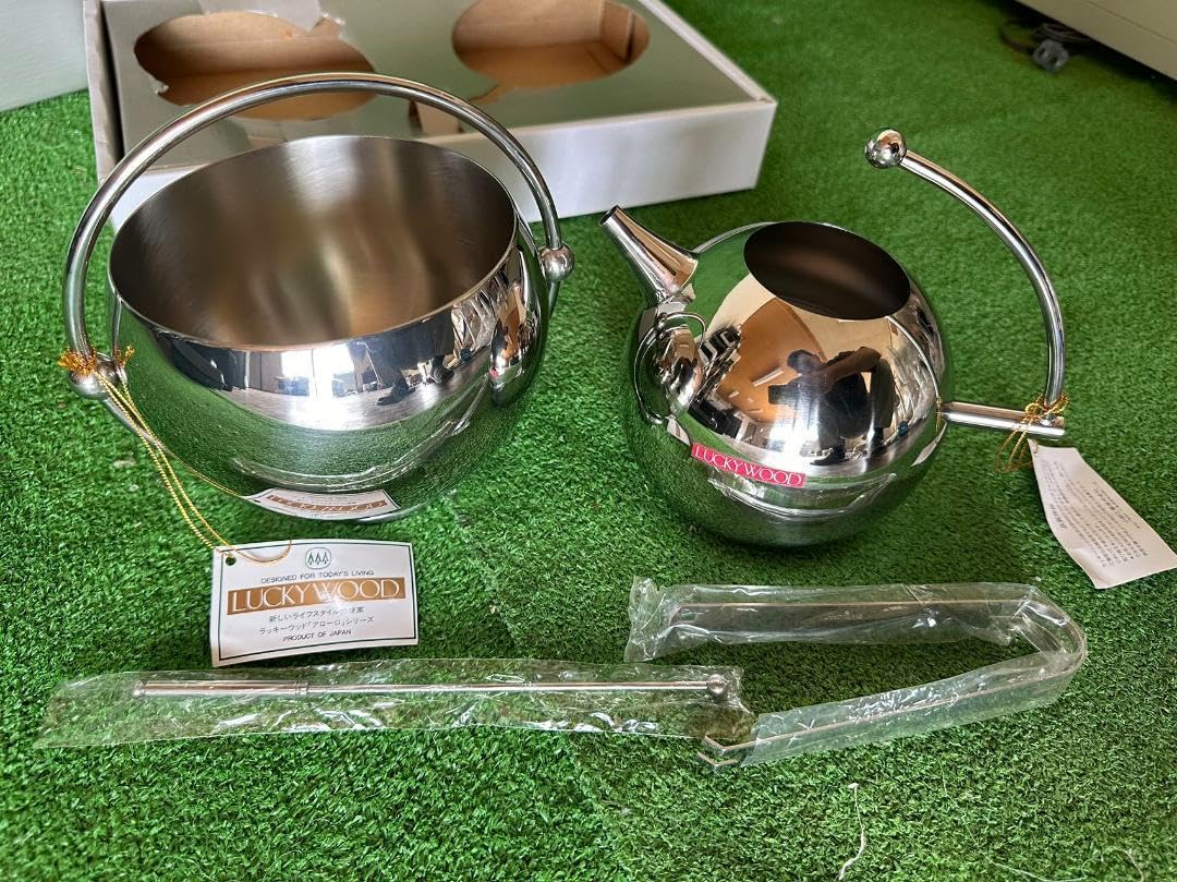 Amazon | ラッキーウッド アローロシリーズ アイスペール ステンレス