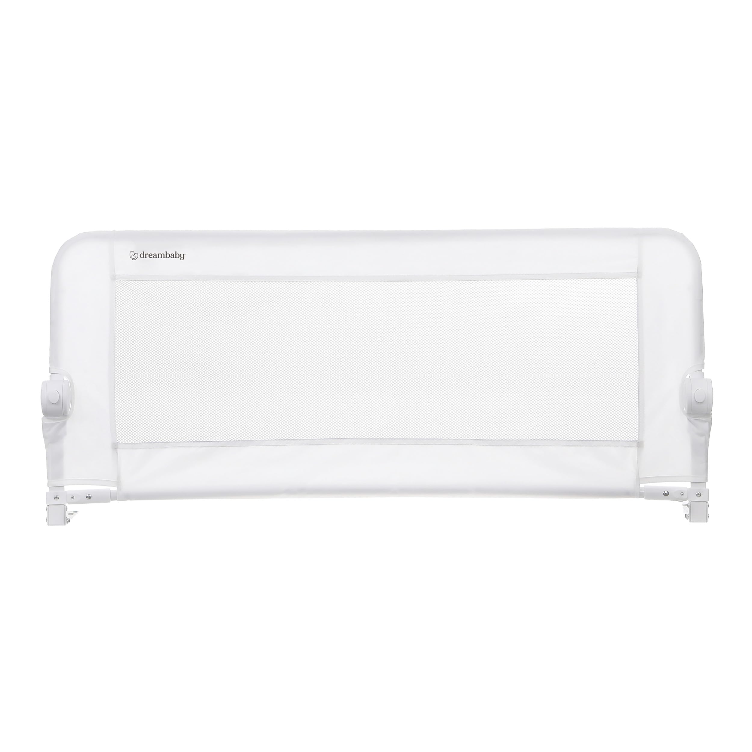 Dreambaby Maggie Toddler Bed Guard - Foldable & Portable Safety Rail - Fits Recessed & Flat Bed Bases Up to King Size Mattress - Simple Fold Down Feature - 110cm Wide x 50cm Tall