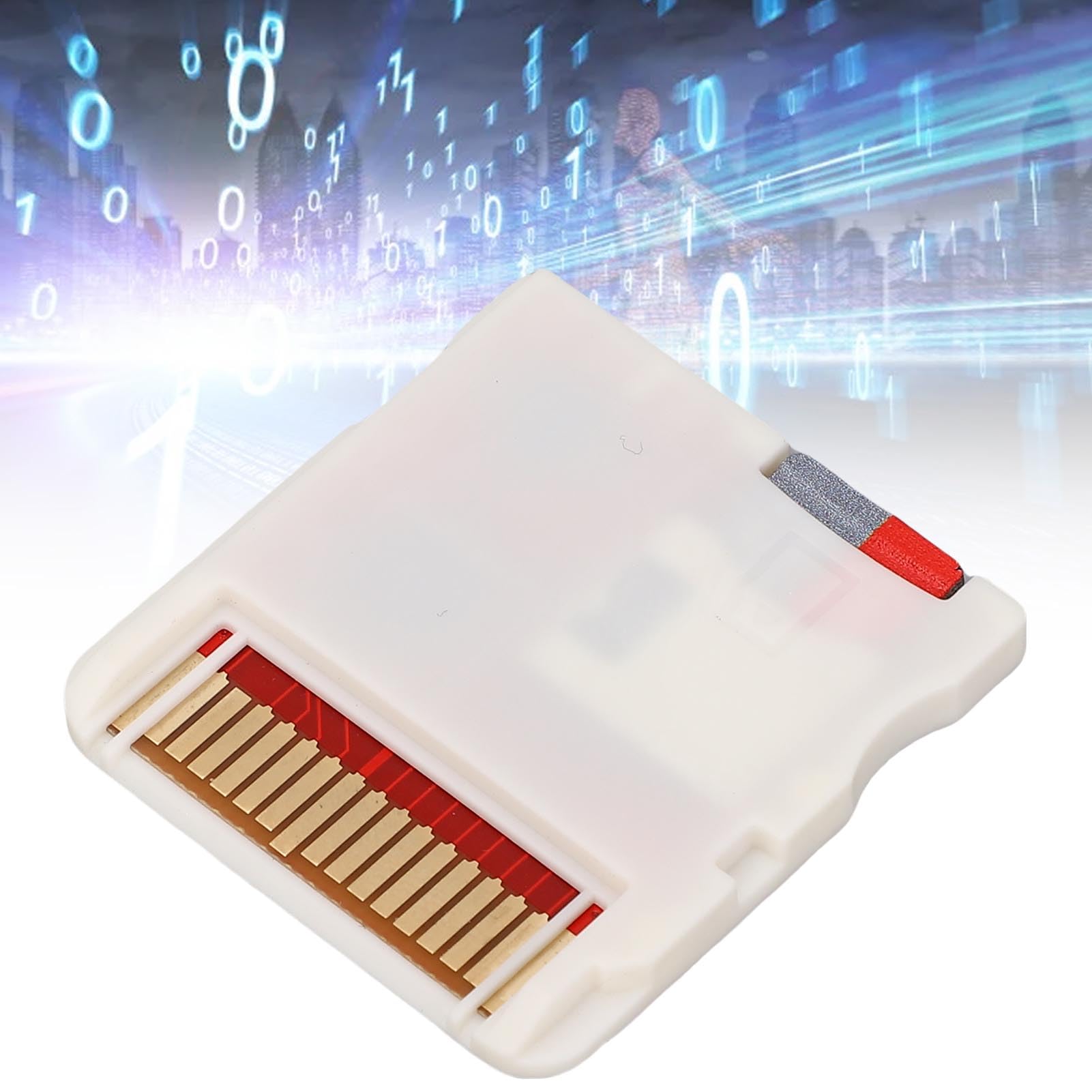 Spiel-Backup-Gerät passend für NDS 3DS 2DS NDSL GBA GBC FC MD GB, eingebaute 64G-Karte, schnell laufend, 4-stufige Helligkeitseinstellung, ASIC-Chip-Kartusche