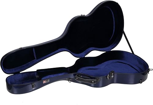 Miniatura 4 de Crossrock Air Carbon Dreadnought - Funda para guitarra acústica Carcasa 100% de fibra de carbono, bloqueo TSA, correas de mochila, funda protectora