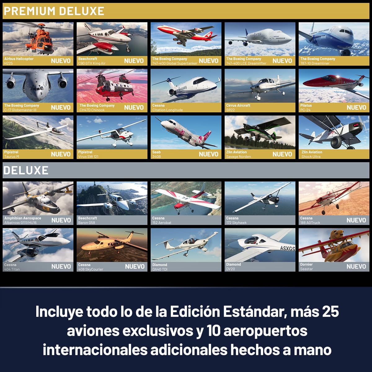 Flight Simulator 2024 Premium Deluxe Edition SteelBook - Xbox