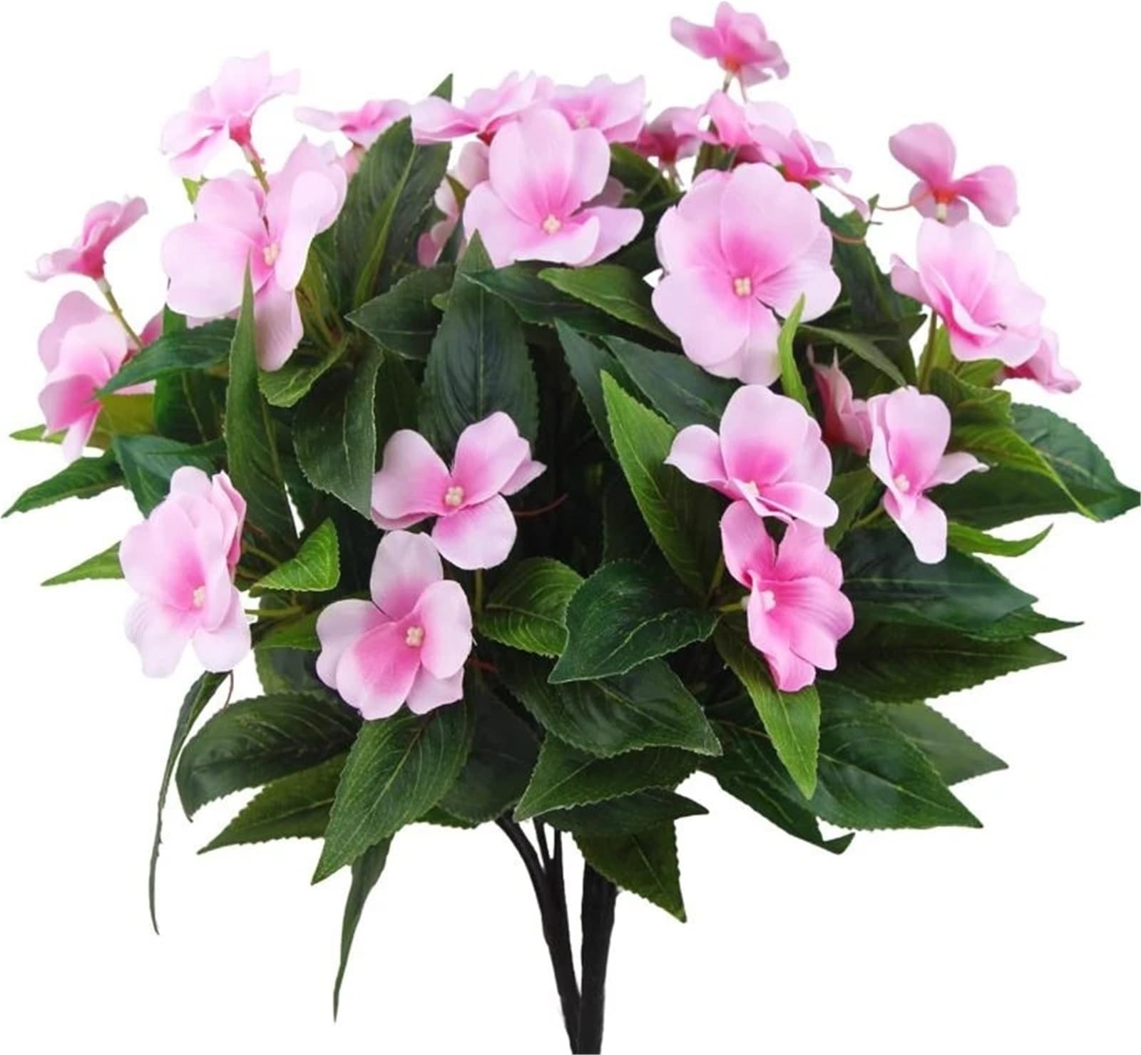 Dcrxz Artificial Flowers 10pcs Silk Balsam Artificial Flowers Wedding Home Room Table Centre Decora Wreath Bridal Bouquets Yard Filler Arrangement(Pink)