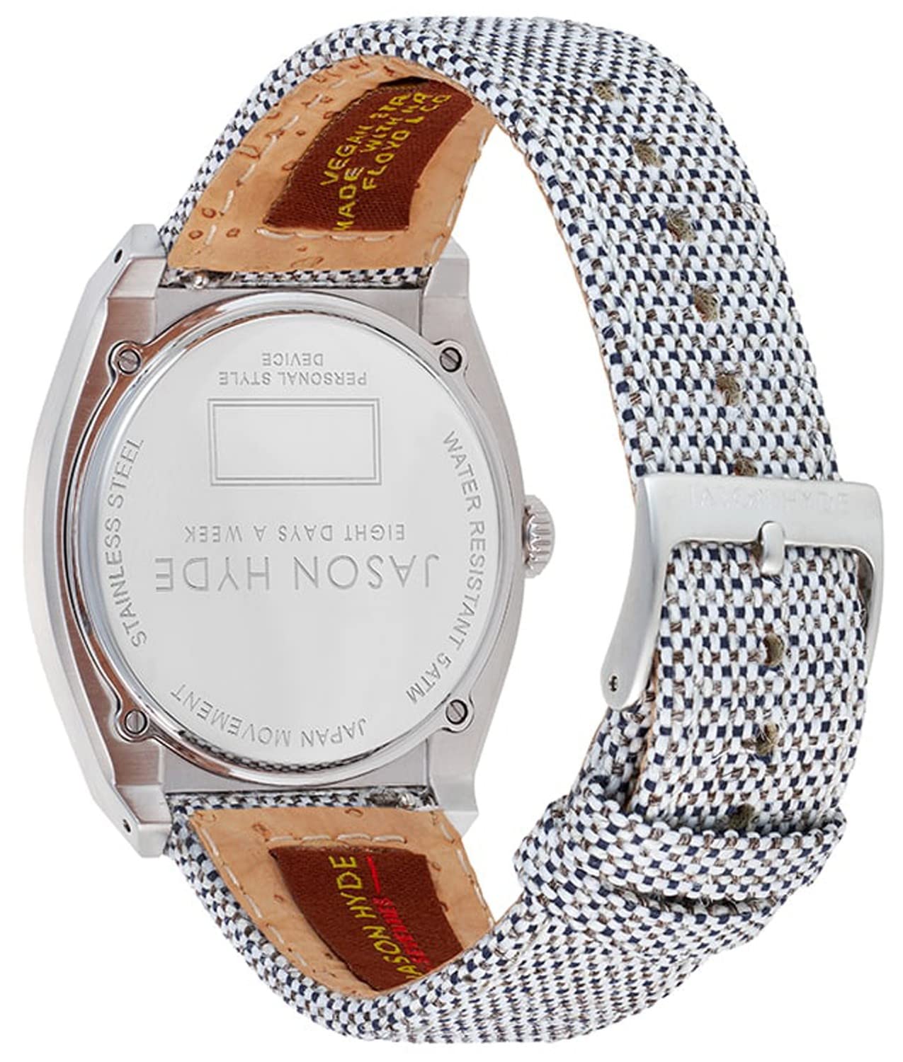 Jason Hyde i have a date orologio Donna Analogico Al quarzo con cinturino in tessuto JH30001
