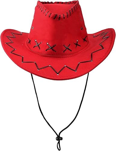 Miniatura 6 de Disfraz de vaquera para niñas, vestido de vaquera, disfraz de Jessie, fiesta de Halloween, disfraz de princesa con sombrero de vaquero rojo