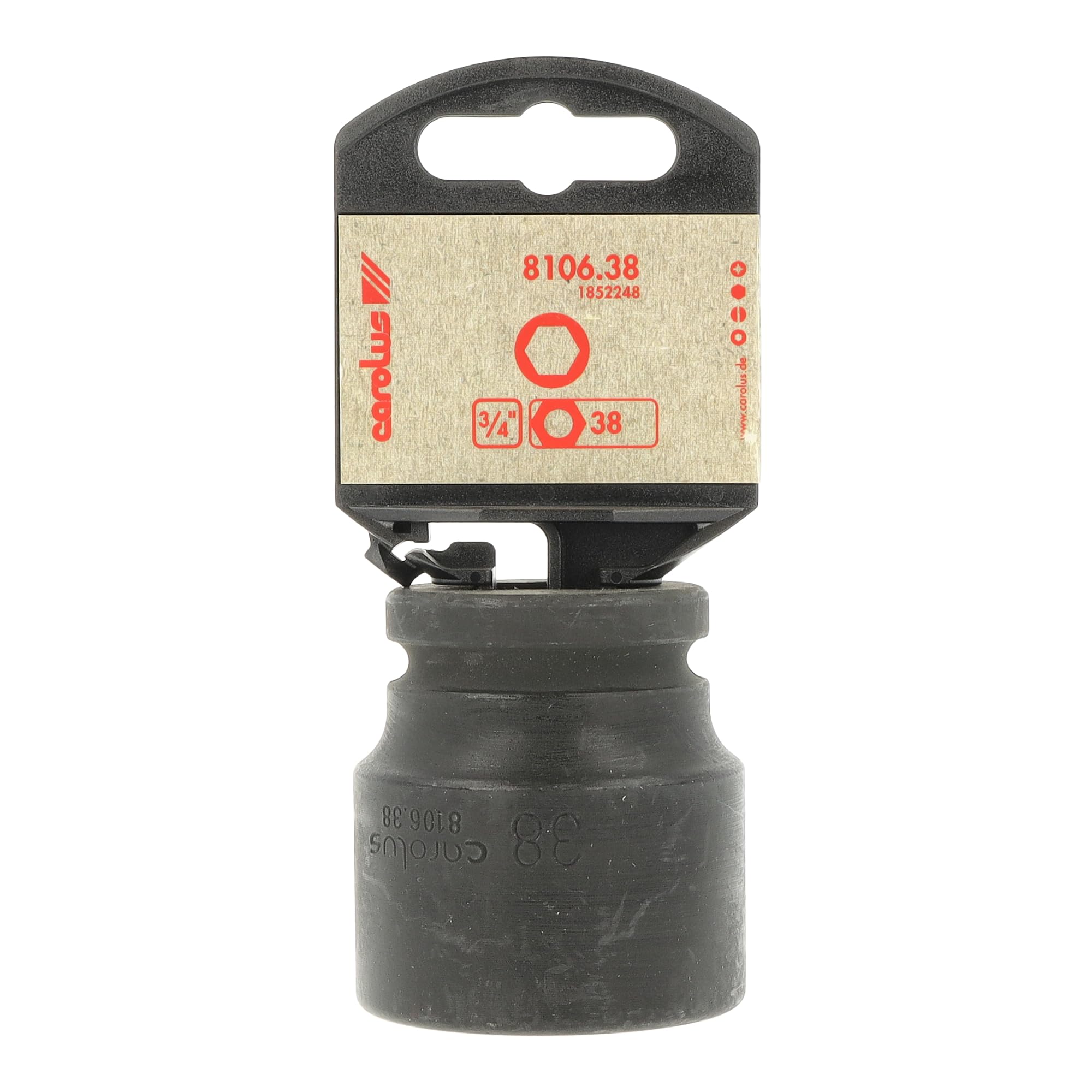 Carolus Impact Socket 3/4" 38 mm