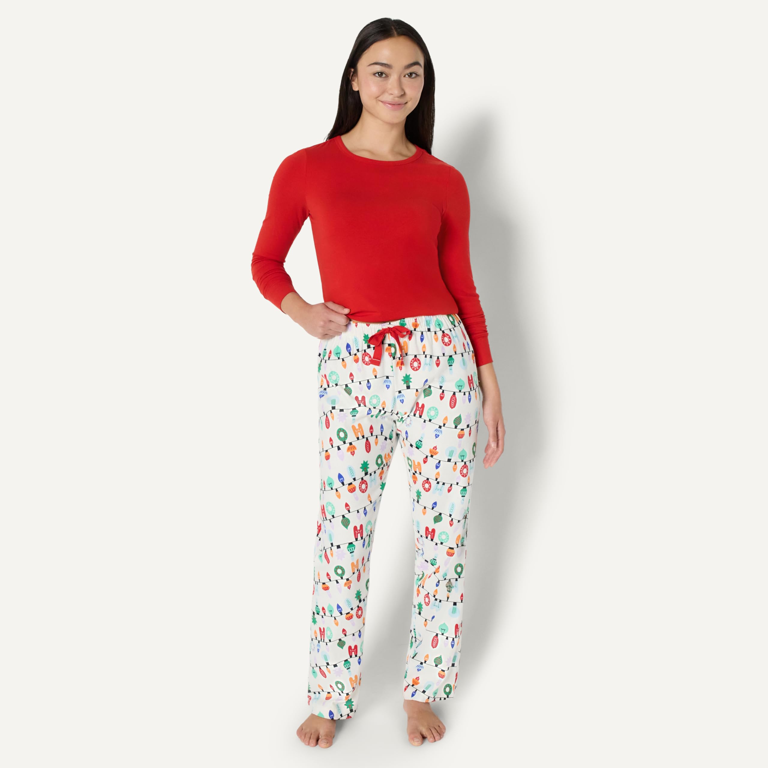 Amazon Essentials Completi Coordinati di Pigiami Natalizi per La Famiglia