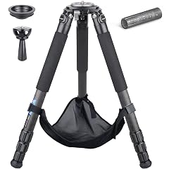ARTCISE AS88C Carbon Fiber Tripod With 75mm Bowl and Adapter - Heavy Duty Camera Tripod 10 Layers 36mm