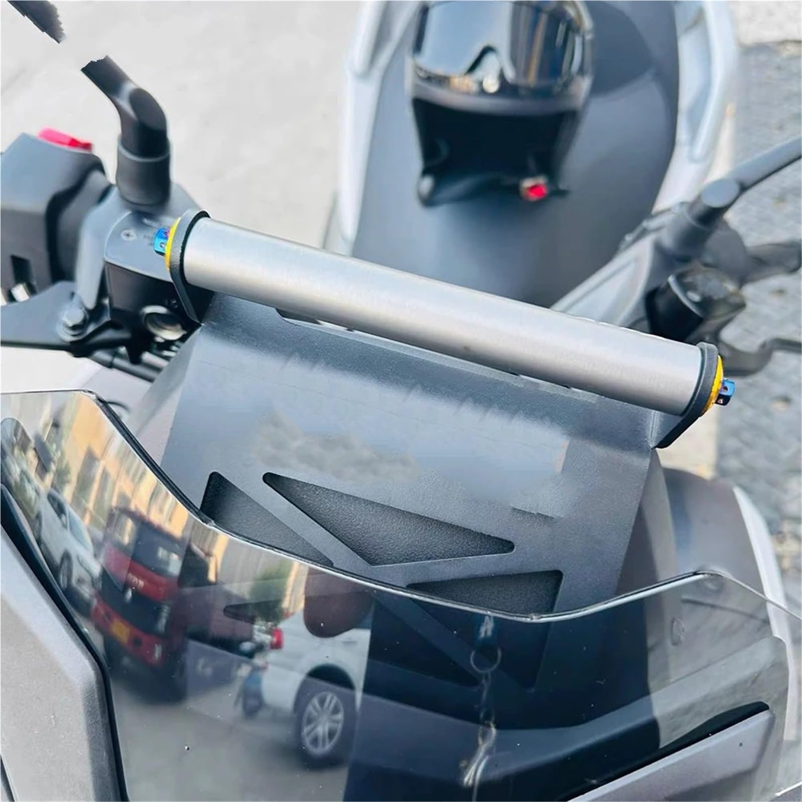 Motocyklowy uchwyt nawigacyjny GPS Uchwyt Do nawigację motocyklową do X MAX 300 2023 z drążkiem rozporowym do nawigacji i uchwytem Do telefon komórkowy Uchwyt na telefon