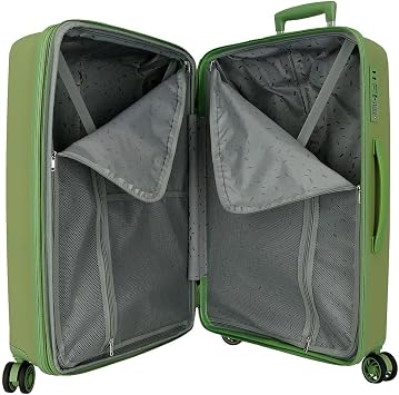 MOVOM Moon Medium Suitcase, One Size, Green, One Size, Medium Suitcase