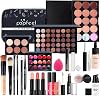 All in One Makeup Kit, Makeup Kit for Women Full Kit, Make Up Gift Set for Women, Makeup Essential Bundle Includes Foundation Eyeshadow Palette Concealer Lipstick Eyeliner Mascara Cosmetic Brush Set