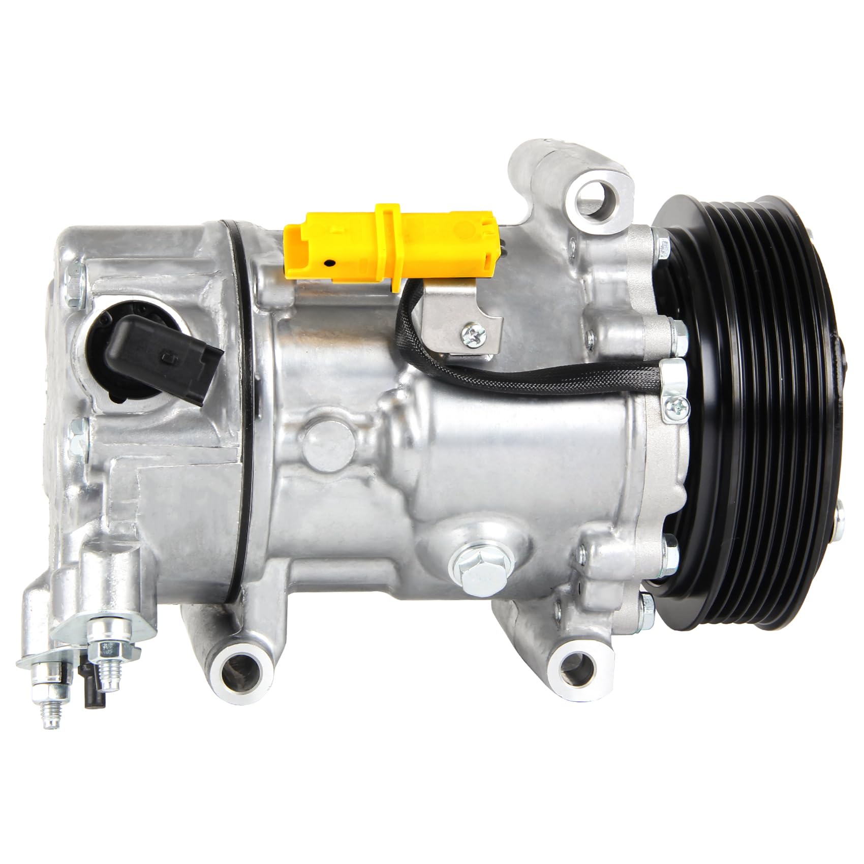 DOCAS Compressore aria condizionata 6453QJ 9659875780 compatibile per Citroën Berlingo B9 C3 Picasso C4 I C5 III DS3 Peugeot 207 WA WC 208 307 308 5008 PARTNER Tepee
