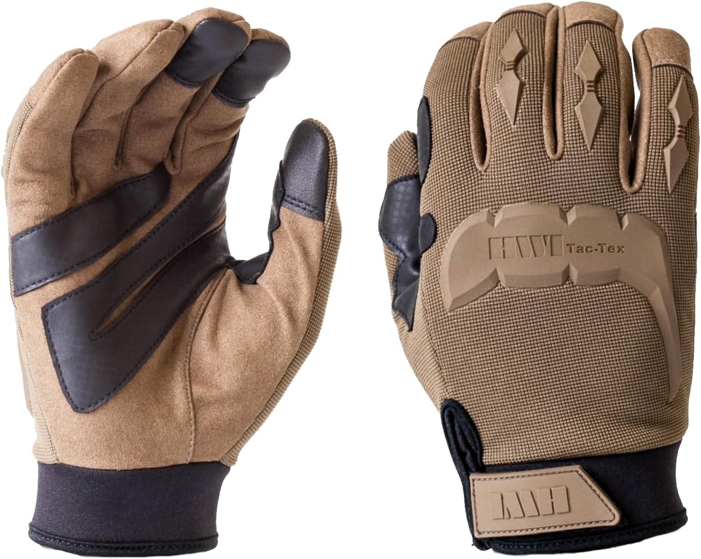 HWI Gear MG Tac-Tex Mechanic's Glove with Knuckle Protection, Touchscreen Compatible, Unlined