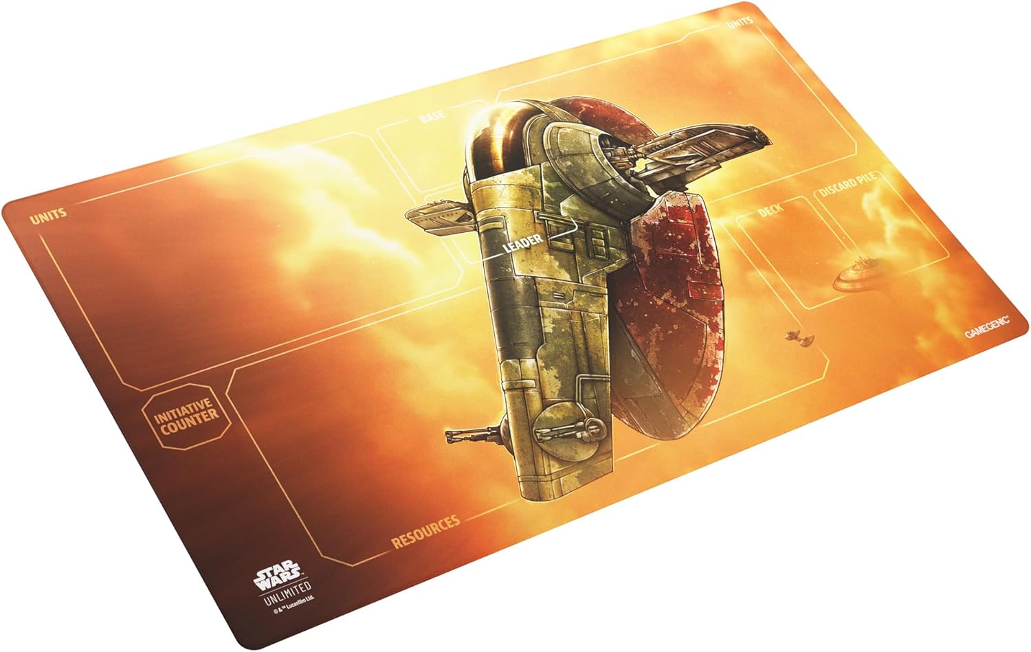 Star Wars Limitless Fett’s Firespray Sport MAT – Formally Licensed, F…