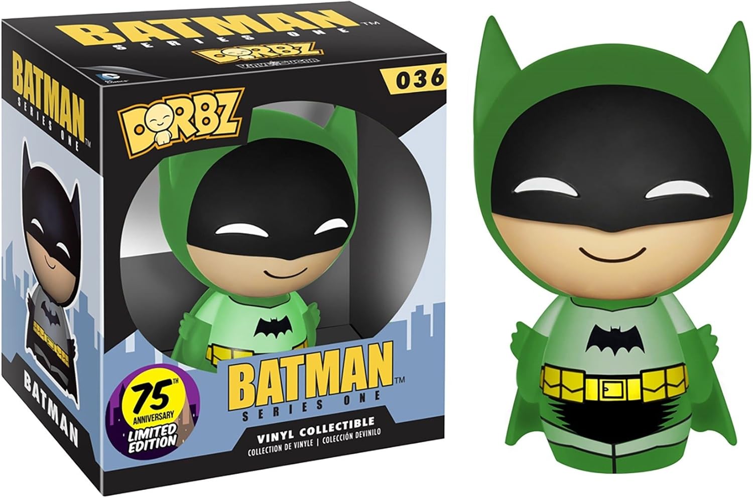 Funko Dorbz: Batman 75th Colorways Action Figure, Green