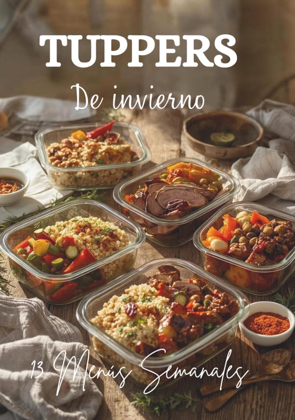Tuppers de invierno: 13 Menús Semanales (Menús semanales de tupper) (Spanish Edition)      Hardcover – January 29, 2026
