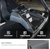 Vista 7 de KIWI MASTER Soporte de teléfono para tableta para dispositivo electrónico, para Can-Am Commander 2021-2026, Can-Am Maverick Sport/Trail 2019-2026