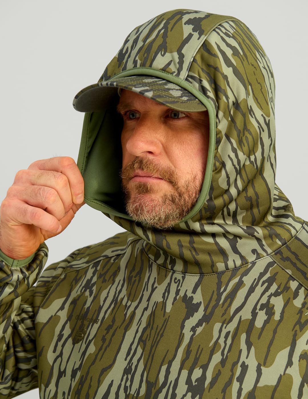NOMAD mens Axe Camo Hoodie, Performance Hunting Sweatshirt - Image 4