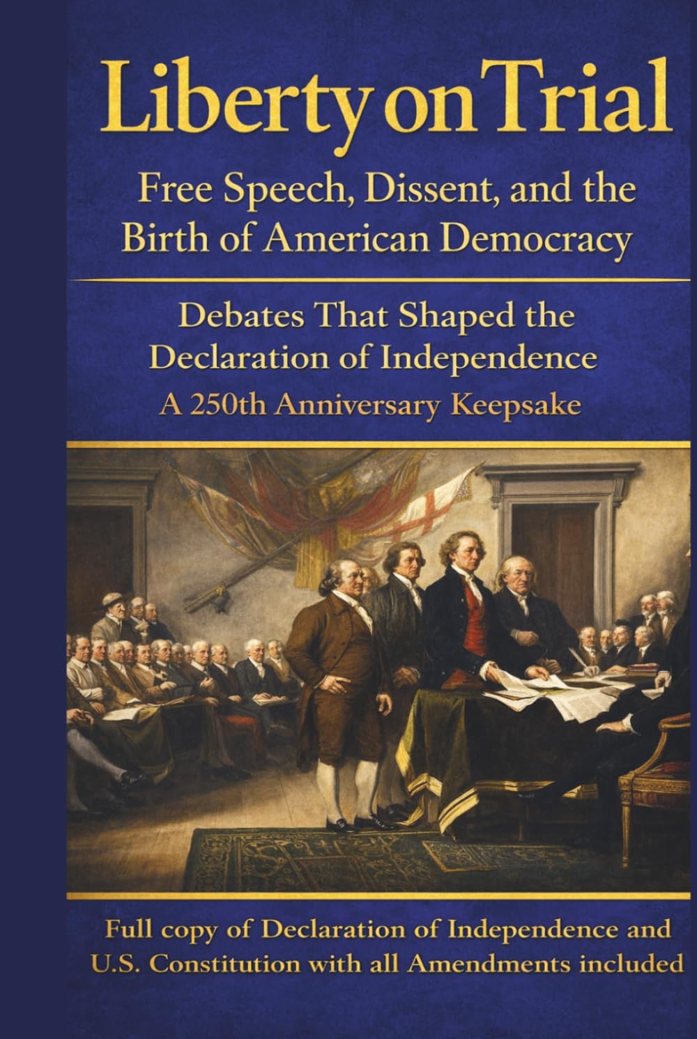 Liberty on Trial: Free Speech, Dissent, and the Birth of American Democracy: Debates That Shaped the Declaration of Independence — A 250th Anniversary Keepsake