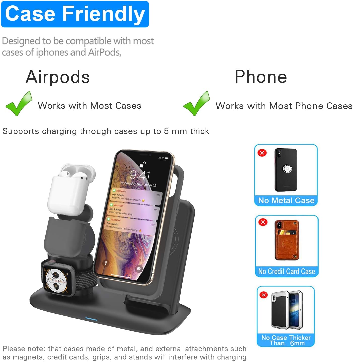 Battery Case Carga Inalambrica Iphone Xs Funda De Bateria