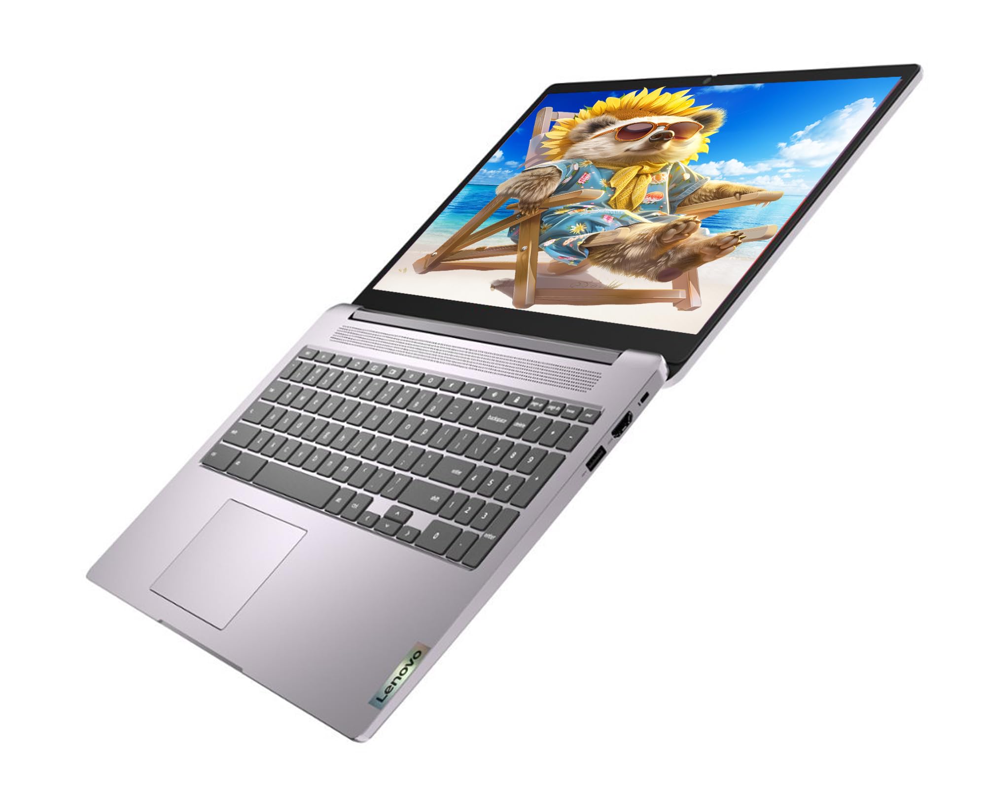 Lenovo Chromebook C340 Laptop, 15.6" FHD (1920 X 1080) Display, Intel Core I3-8130U Processor, 4GB DDR4 RAM, 64GB SSD, Intel UHD Graphics 620, Chrome OS, 2 In 1 Touchscreen, 81T90002UX, Mineral Grey