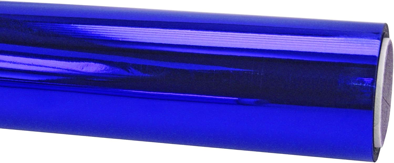 C.E. Pattberg ZAUBERFOLIE Metallic Packaging Foil, Royal Blue, 700 mm-20 m, Green