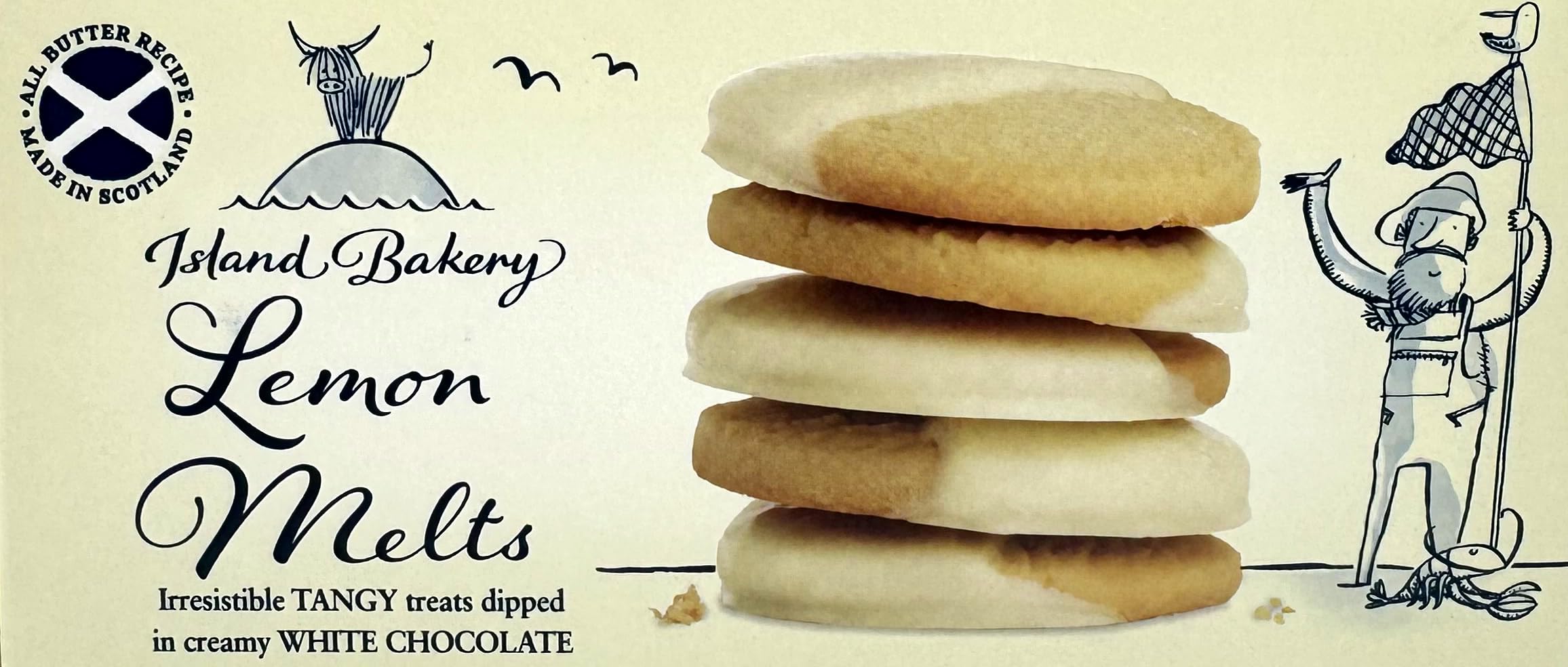 英国 アイランドベーカリー レモンメルト　Lemon Melts 　イギリス展 英国展で大人気】Island Bakery Lemon Melts レモンメルト ショート
