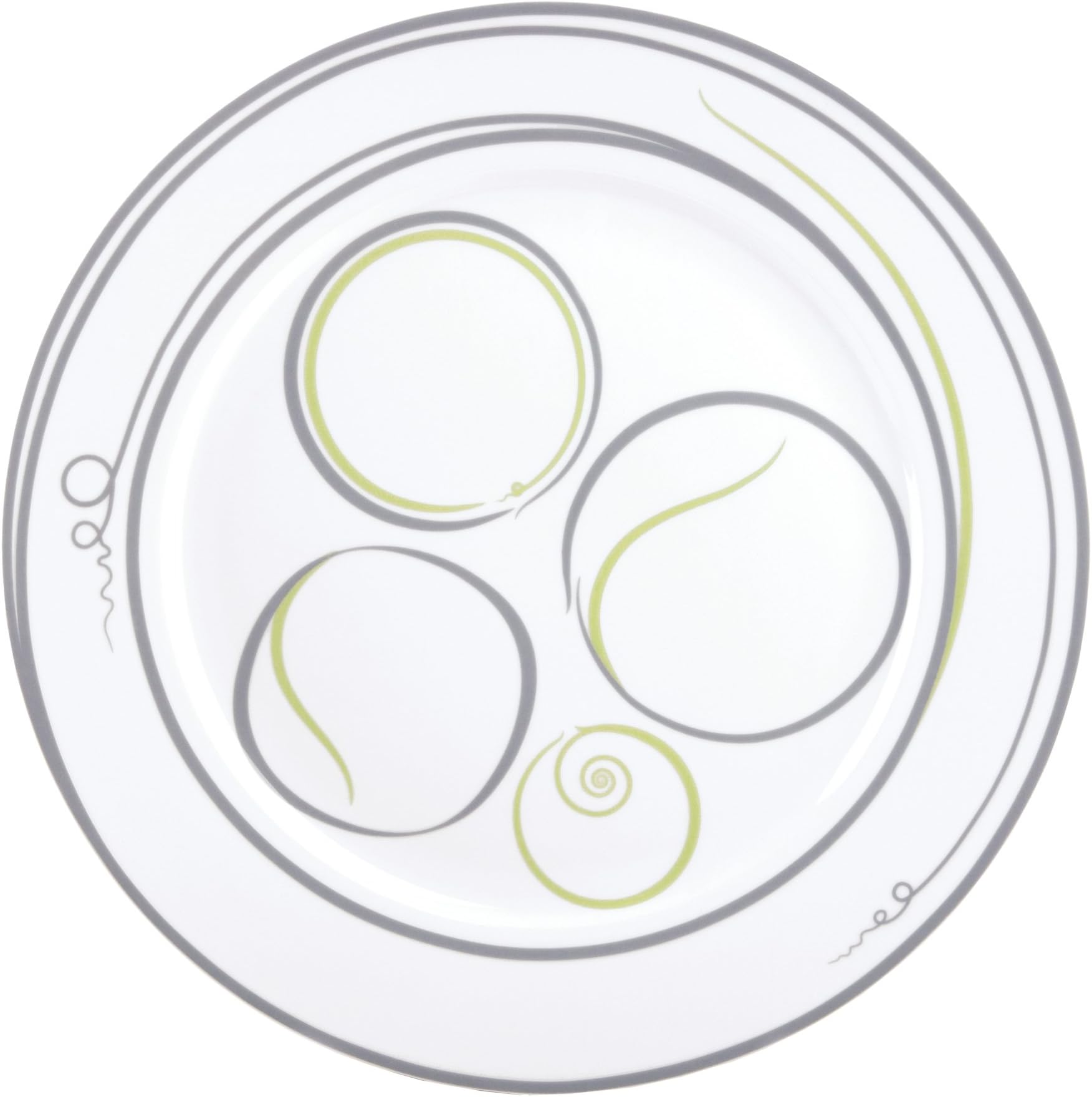 Vivente Portion Control Dinner Plates, Set of 4