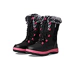 ZeroXposur Girl's Snow Princess WP Boot (Little Kid/Big Kid) Black 2 Little Kid M