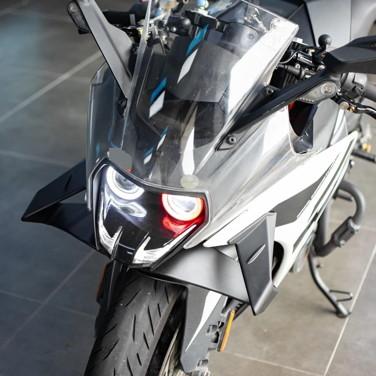 Do RC390 2014-2020 owiewka przedniego skrzydła ABS
