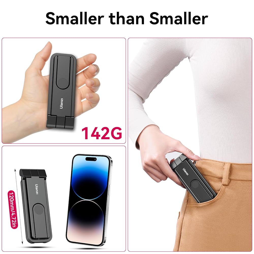 Amazon.com: ULANZI MA26 Foldable Phone Tripod - Pocket Cell