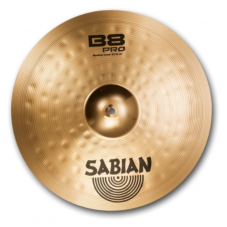 Amazon | SABIAN クラッシュシンバル B8 PRO ミディアム