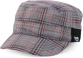 Armycrew Trendy Plaid Pattern Army Style Cap with Thinsulate Lining