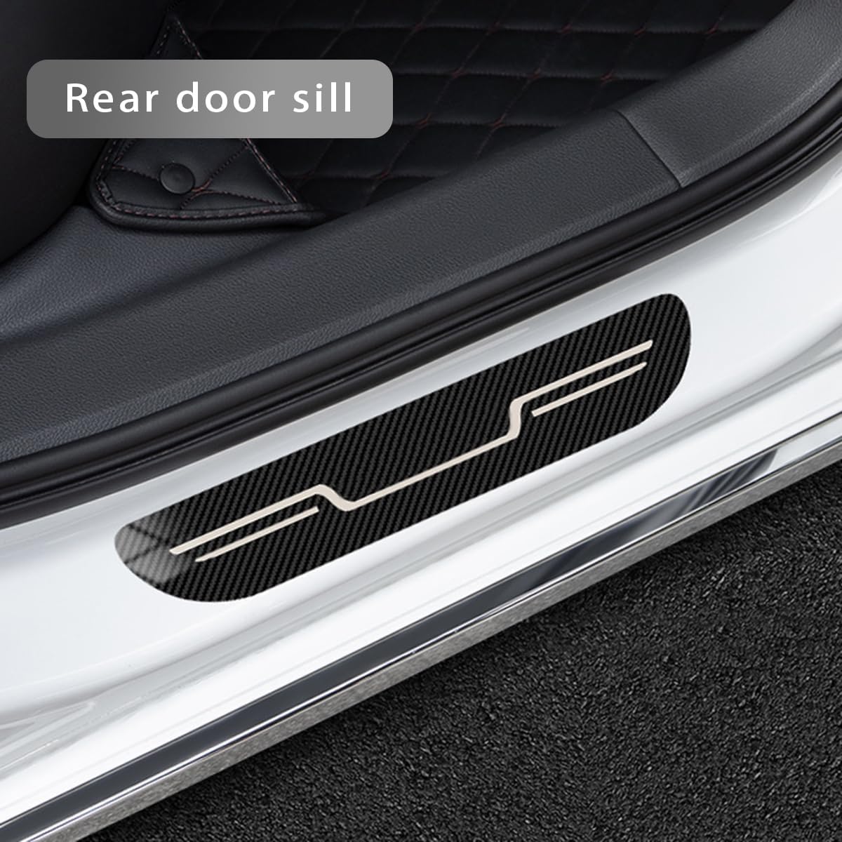 Edelstahl Einstiegsleisten Toyota C-HR Hybrid 2024/2025 - Türschweller Schutz