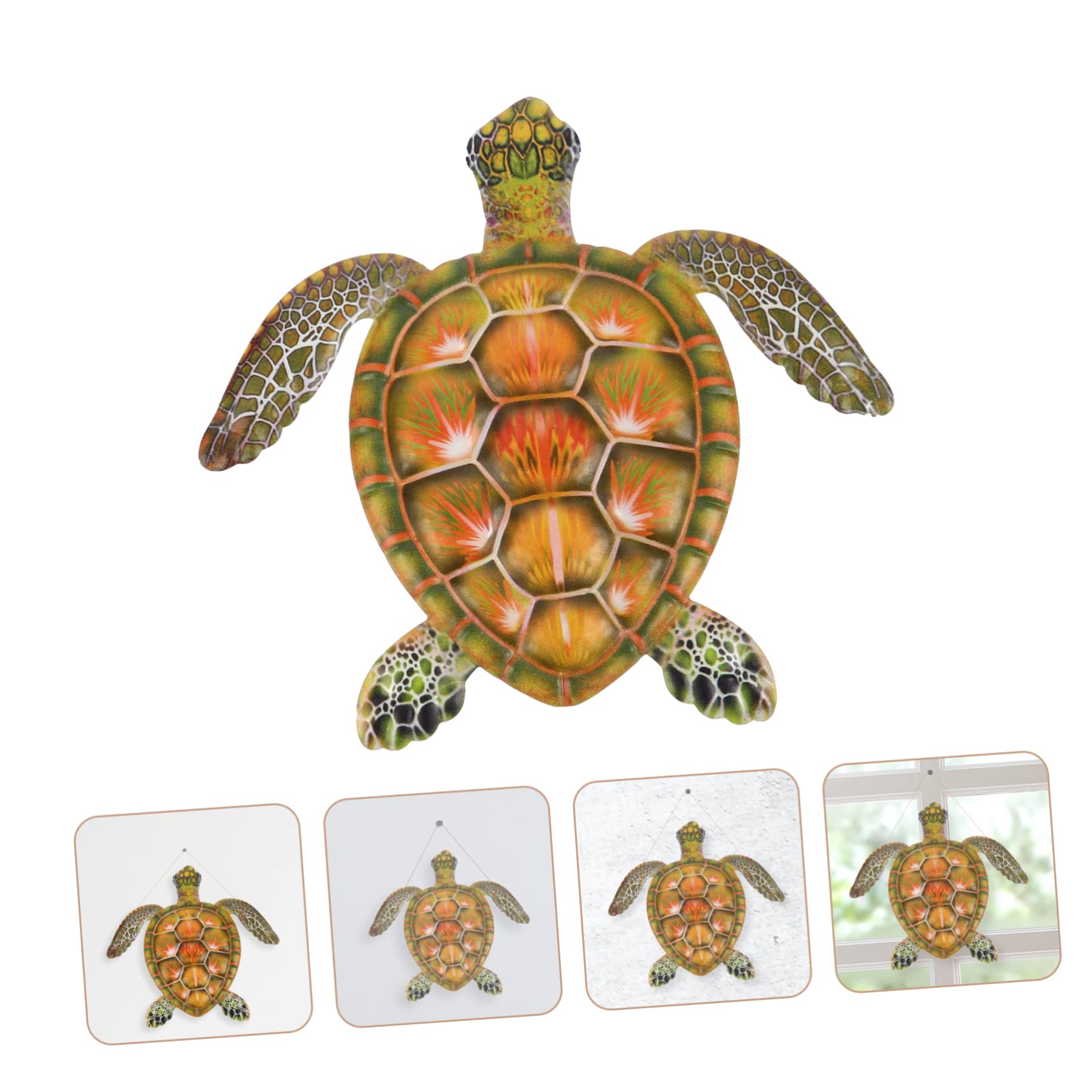 バリ島カメの壁掛け30年物 Amazon.co.jp: 1個 亀の壁掛け ウミガメの壁アート 海の装飾