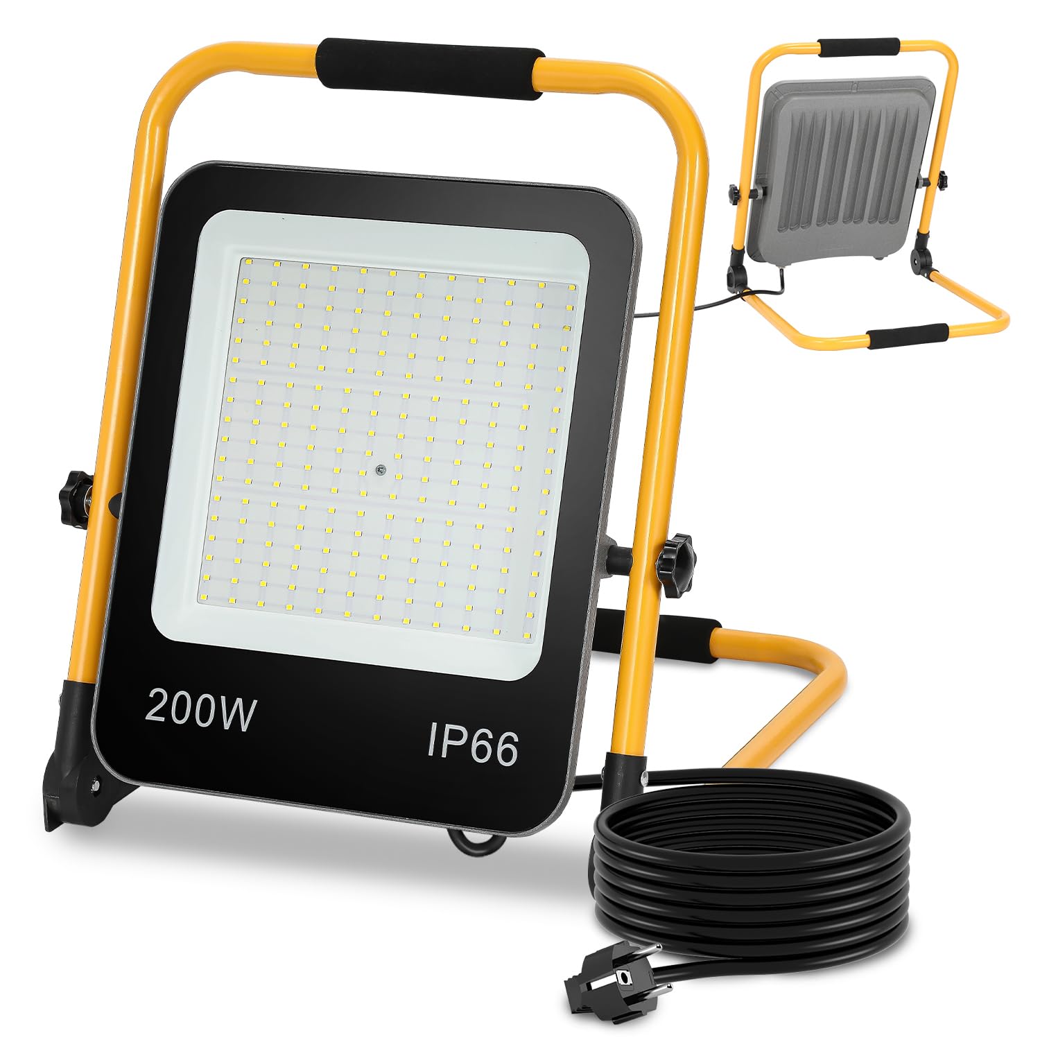 JNGLGO Faretto Da Costruzione A LED 100W IP66