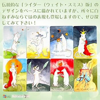 Amazon.co.jp: I.I.J タロットカード ラット・タロット The