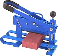 BonTool 11-590 Paver & Brick Buster: 10" Hardened Blade, 3-3/8" Cut Depth, 3 Reversible Edges - Pro Manual Cutter