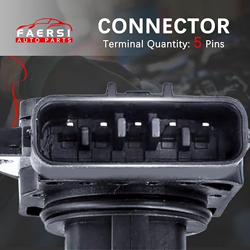 Miniatura 7 de FAERSI Medidor de sensor de flujo de aire masivo MAF 74-50009 AF10029 Reemplazo para Mazda 3 5 6 MX-5 Miata Protege 1.6L 1.8L 2.0L 2.3L 2.5L L4 y