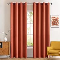 Vista 99 de MIULEE Cortinas opacas para dormitorio o sala de estar, juego de 2 paneles de cortina para ventana con aislamiento térmico y bloqueo de luz