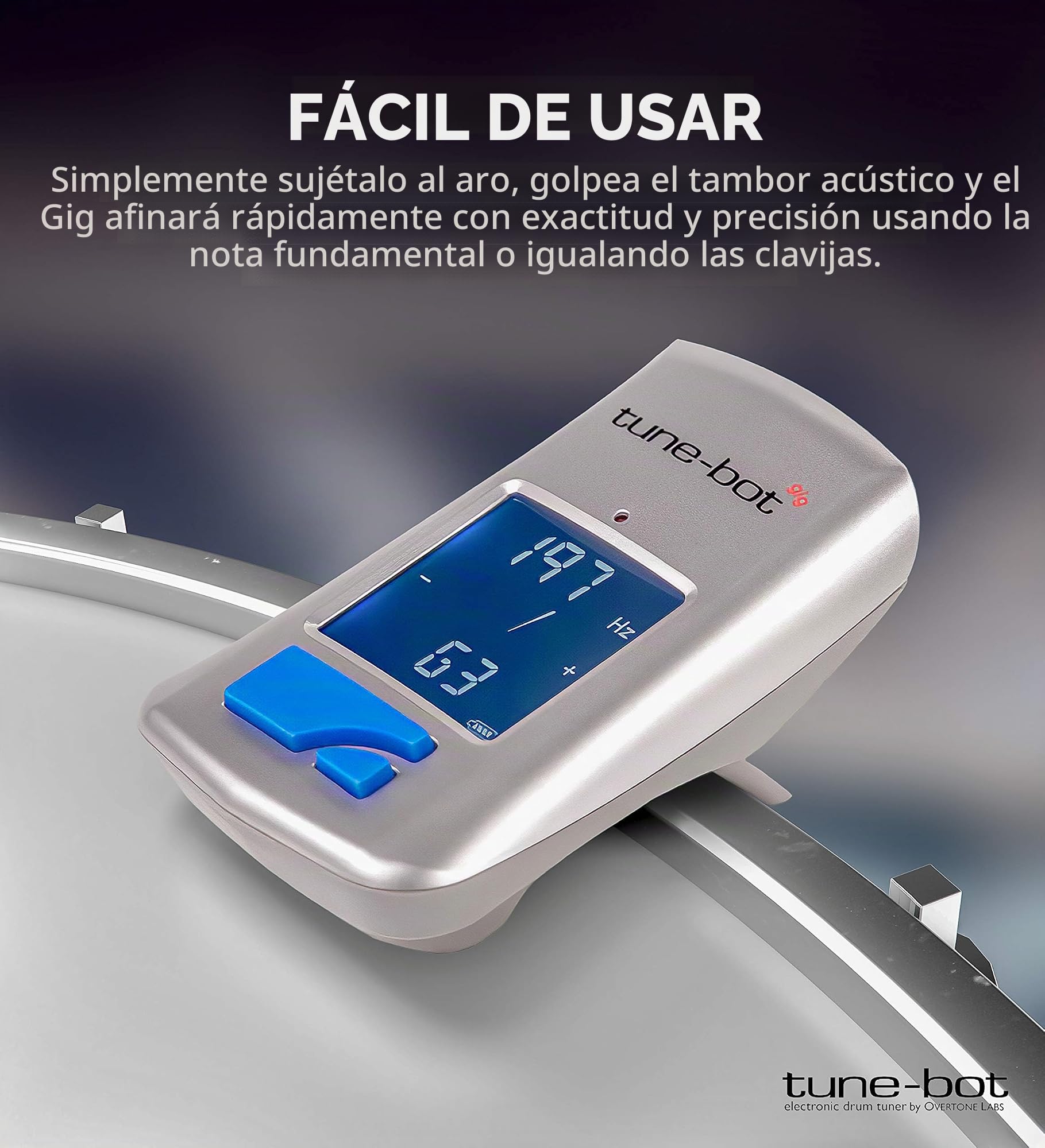 tune-bot Overtone Labs - Llave de Afinación