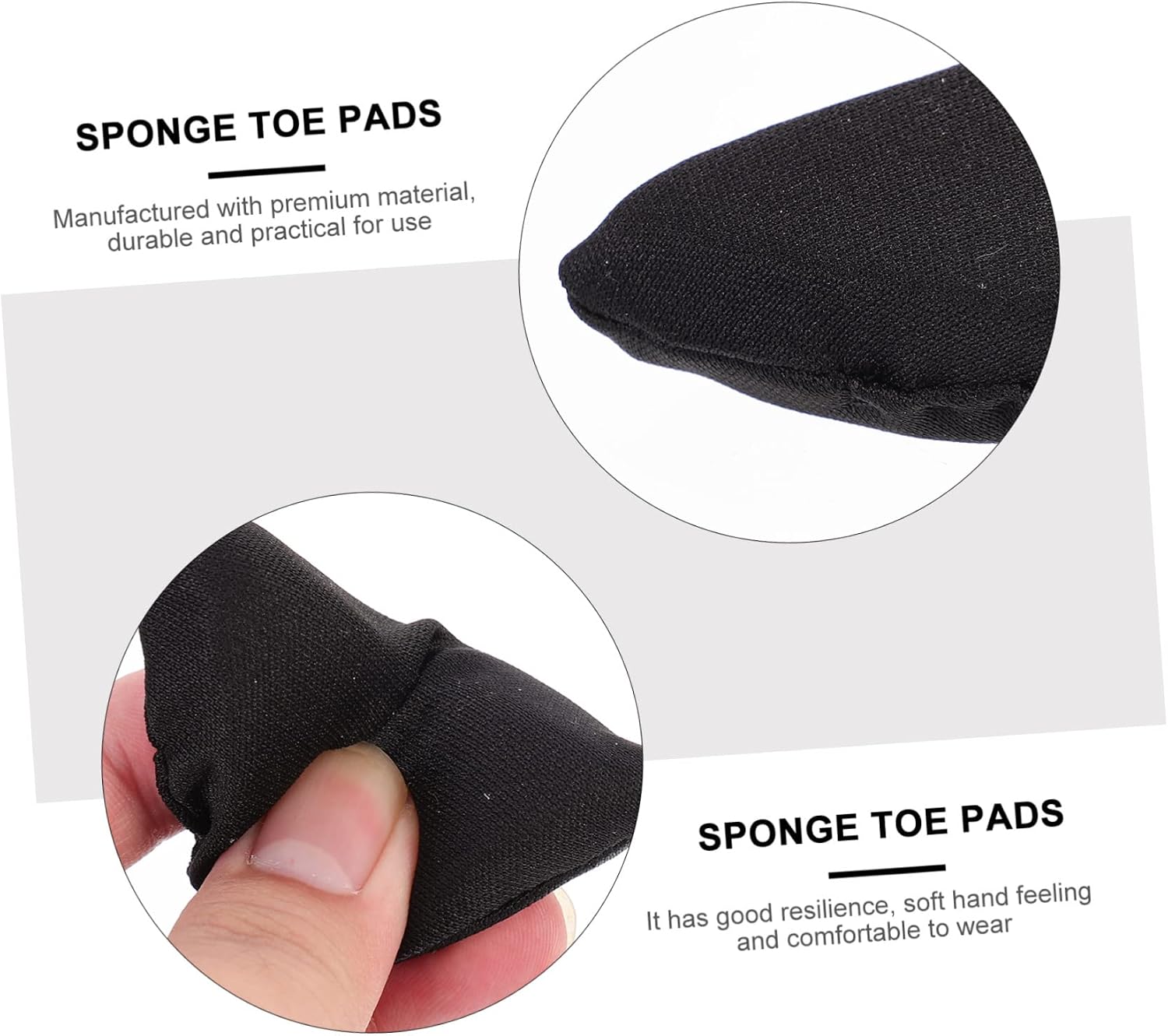 Gatuida 2sets Women Arch Support Insoles Sponge Toe Plugs Toe Filler Inserts Comfortable Foot Pads for High Heels Flats Sneakers Boots Running Shoes