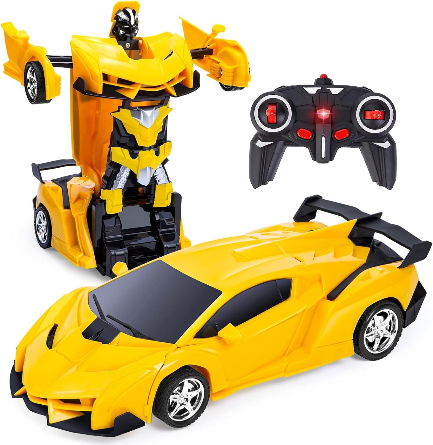 Remote Control Transformer Car Robot Toy for Boys 118
