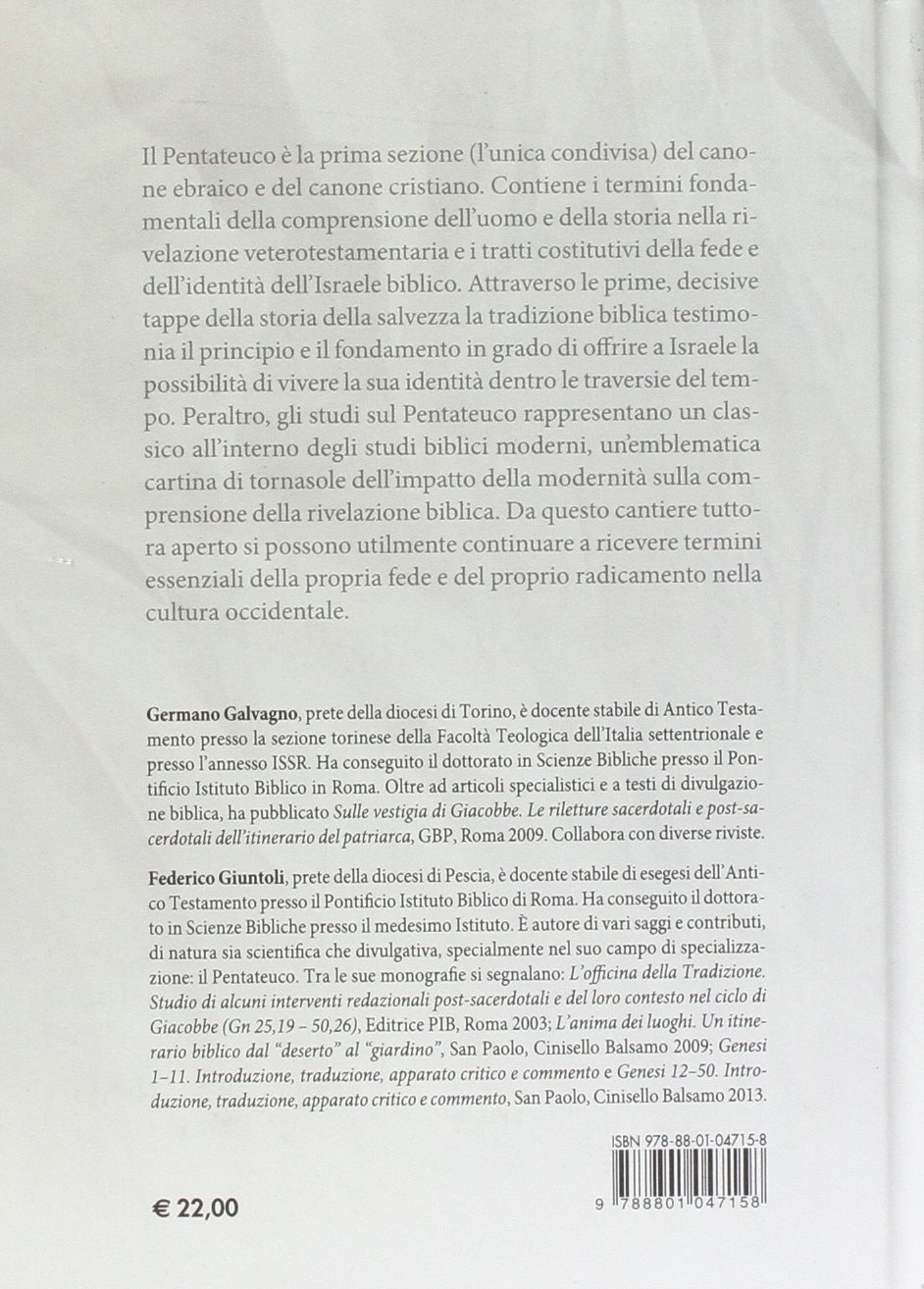 Dai frammenti alla storia. Introduzione al Pentateuco