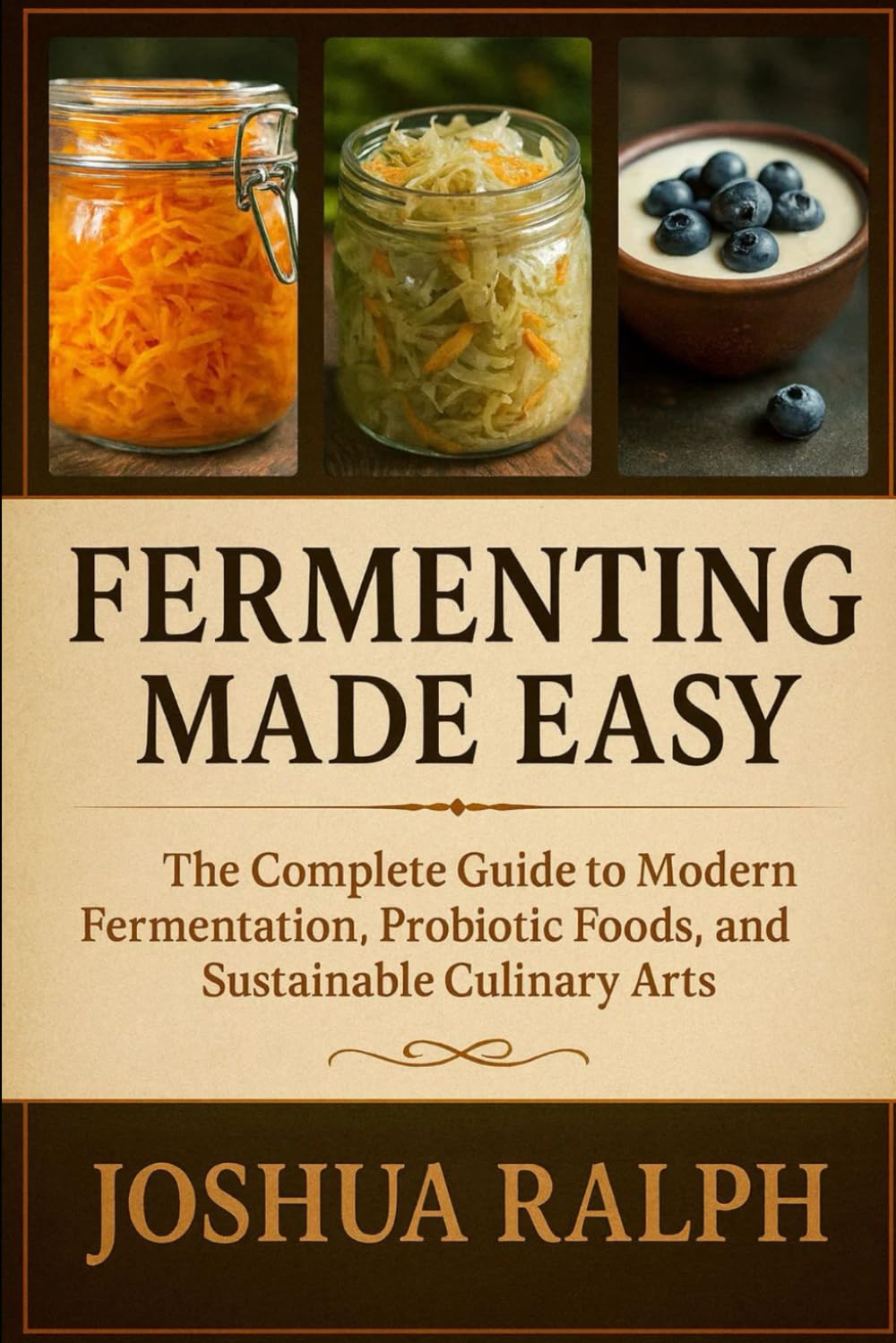 FERMENTING MADE EASY: The Complete Guide to Modern Fermentation, Probiotic Foods, and Sustainable Culinary Arts